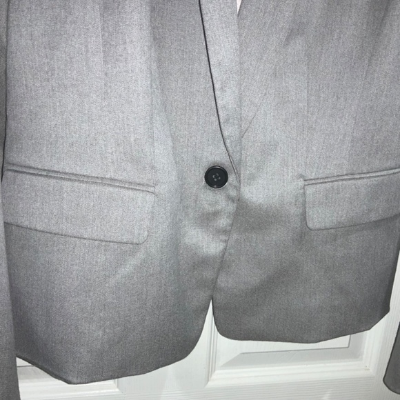 Ann Taylor single button blazer Sz 10 shawl collar lined NWOT - Picture 2 of 8